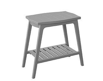 Poly Lumber Bayside Breeze Deep Seat End Table