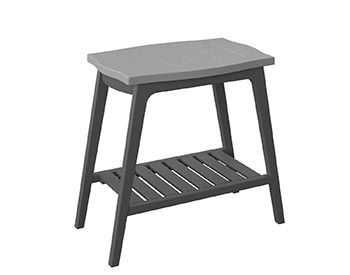 Poly Lumber Bayside Breeze Deep Seat End Table