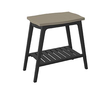 Poly Lumber Bayside Breeze Deep Seat End Table