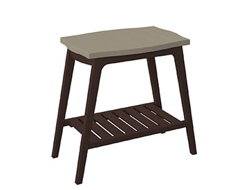 Poly Lumber Bayside Breeze Deep Seat End Table