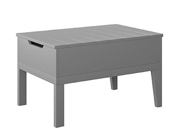 Poly Lumber Bayside Breeze Deep Seat Storage/Ice Table