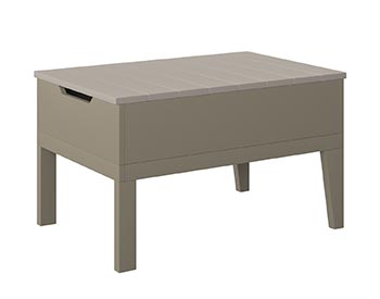 Poly Lumber Bayside Breeze Deep Seat Storage/Ice Table