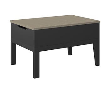 Poly Lumber Bayside Breeze Deep Seat Storage/Ice Table