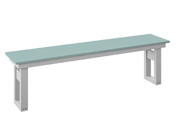 Poly Lumber Bayside Modern 64" Dining Bench