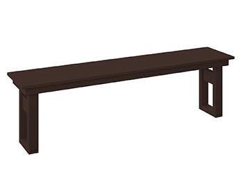 Poly Lumber Bayside Modern 64" Dining Bench