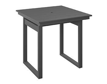Poly Lumber Bayside Modern 38" Square Table