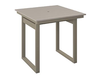 Poly Lumber Bayside Modern 38" Square Table