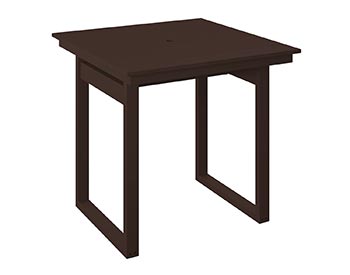 Poly Lumber Bayside Modern 38" Square Table