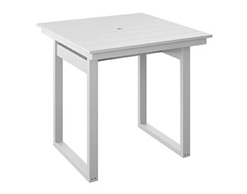 Poly Lumber Bayside Modern 38" Square Table