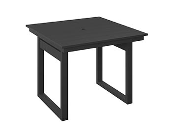 Poly Lumber Bayside Modern 38" Square Table