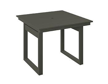 Poly Lumber Bayside Modern 38" Square Table