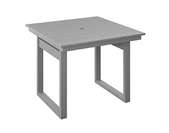 Poly Lumber Bayside Modern 38" Square Table