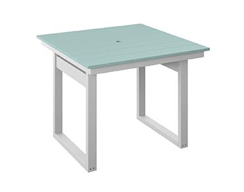 Poly Lumber Bayside Modern 38" Square Table