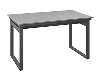 Poly Lumber Bayside Modern 38" x 64" Table