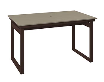 Poly Lumber Bayside Modern 38" x 64" Table