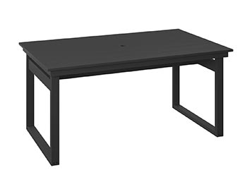 Poly Lumber Bayside Modern 38" x 64" Table