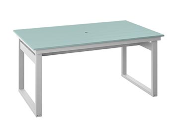 Poly Lumber Bayside Modern 38" x 64" Table