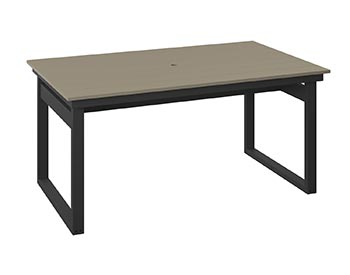 Poly Lumber Bayside Modern 38" x 64" Table