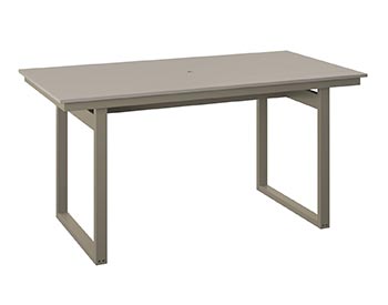 Poly Lumber Bayside Modern 38" x 74" Table
