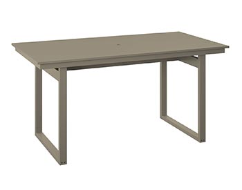 Poly Lumber Bayside Modern 38" x 74" Table