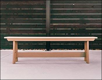 Poly Lumber Bayside 64" Dining Bench