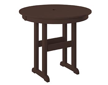 Poly Lumber Bayside 38" Round Table