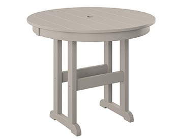 Poly Lumber Bayside 38" Round Table