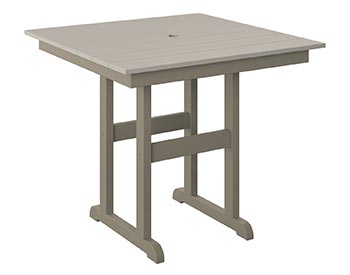 Poly Lumber Bayside 38" Square Table