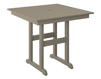 Poly Lumber Bayside 38" Square Table
