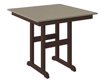 Poly Lumber Bayside 38" Square Table