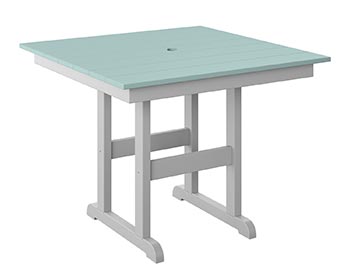 Poly Lumber Bayside 38" Square Table