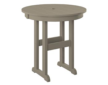 Poly Lumber Bayside 33" Round Table