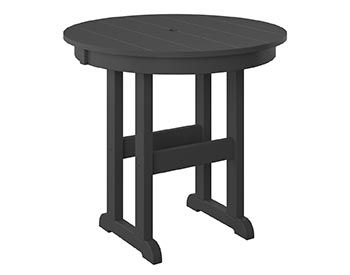 Poly Lumber Bayside 33" Round Table