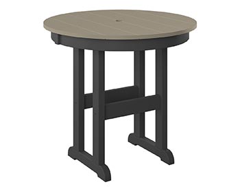 Poly Lumber Bayside 33" Round Table