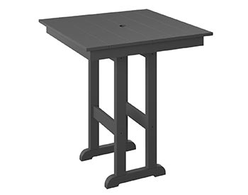 Poly Lumber Bayside 33" Square Table