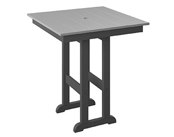 Poly Lumber Bayside 33" Square Table