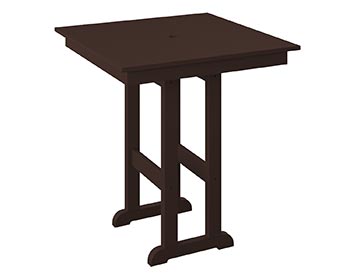 Poly Lumber Bayside 33" Square Table