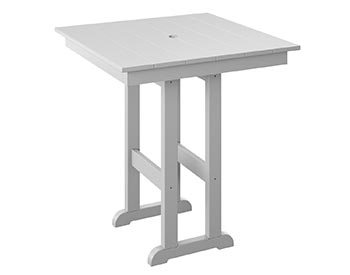 Poly Lumber Bayside 33" Square Table