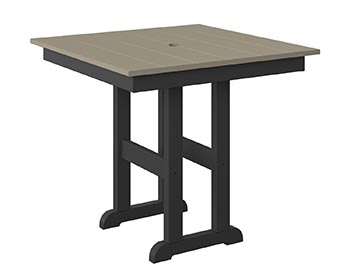 Poly Lumber Bayside 33" Square Table