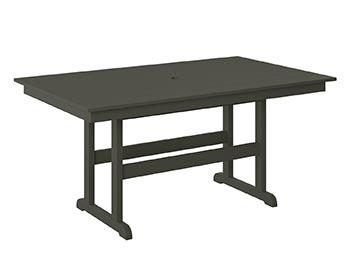 Poly Lumber Bayside 38" x 64" Rectangle Table