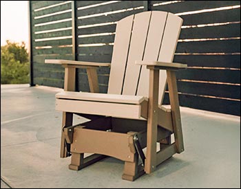 Poly Lumber Bayside 2 Glider