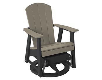 Poly Lumber Bayside Swivel Glider