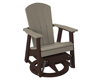 Poly Lumber Bayside Swivel Glider