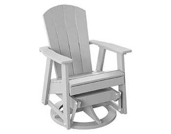 Poly Lumber Bayside Swivel Glider