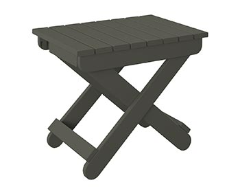 Poly Lumber Bayside Folding End Table