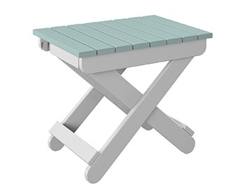 Poly Lumber Bayside Folding End Table