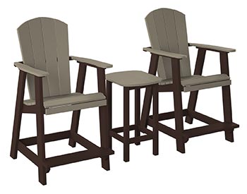 Poly Lumber Bayside Balcony Set