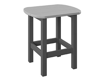 Poly Lumber Bayside Oval End Table