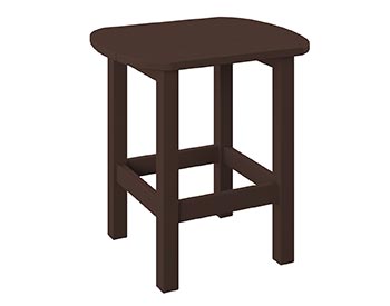 Poly Lumber Bayside Oval End Table