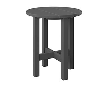 Poly Lumber Bayside Round End Table